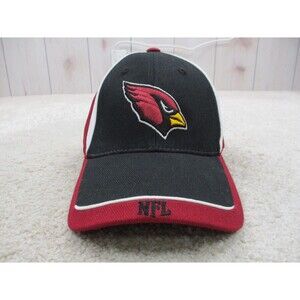 Arizona Cardinals Hat Cap Strap Back One Size Red Black NFL Football Mens
